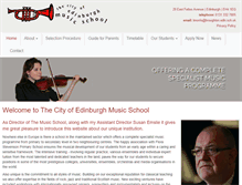 Tablet Screenshot of edinburghmusicschool.co.uk